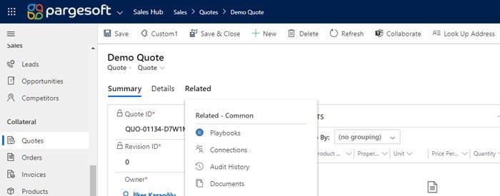 Dynamics 365 Customization - Remove Related Tab on Form 