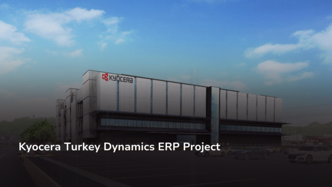 Kyocera Turkey Dynamics ERP Project